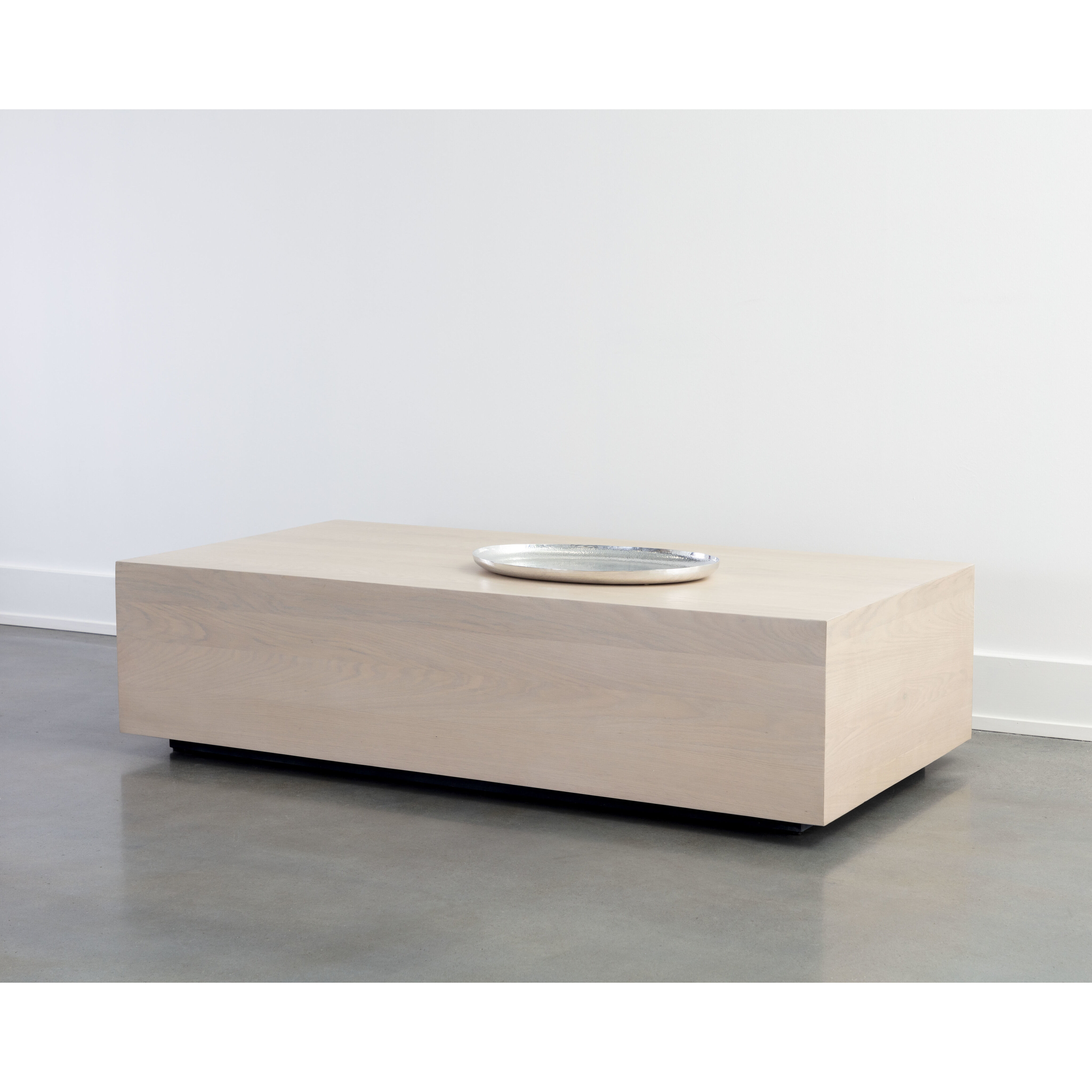 Frezco 65 X 33 inch Light Oak Coffee Table